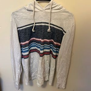 Urban pipeline long sleeve hooded thin sweater
